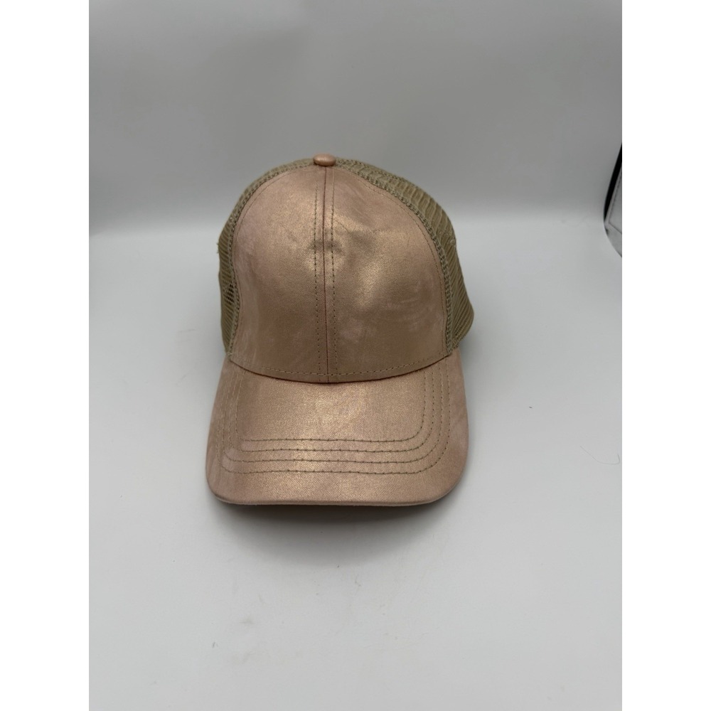 Women's Men's Rose Gold Unisex Gold Baseball Cap Trucker Cap Caps/Hats